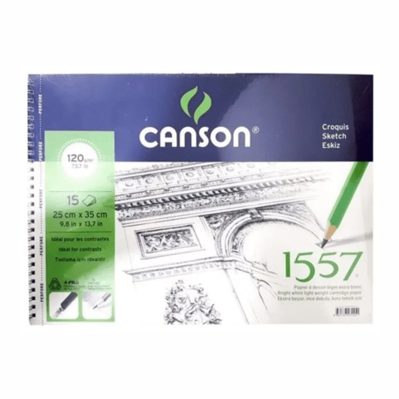 CANSON 35x50 SPR.RESİM DEF.15 Lİ 120g CAN-120-3550 (Best)