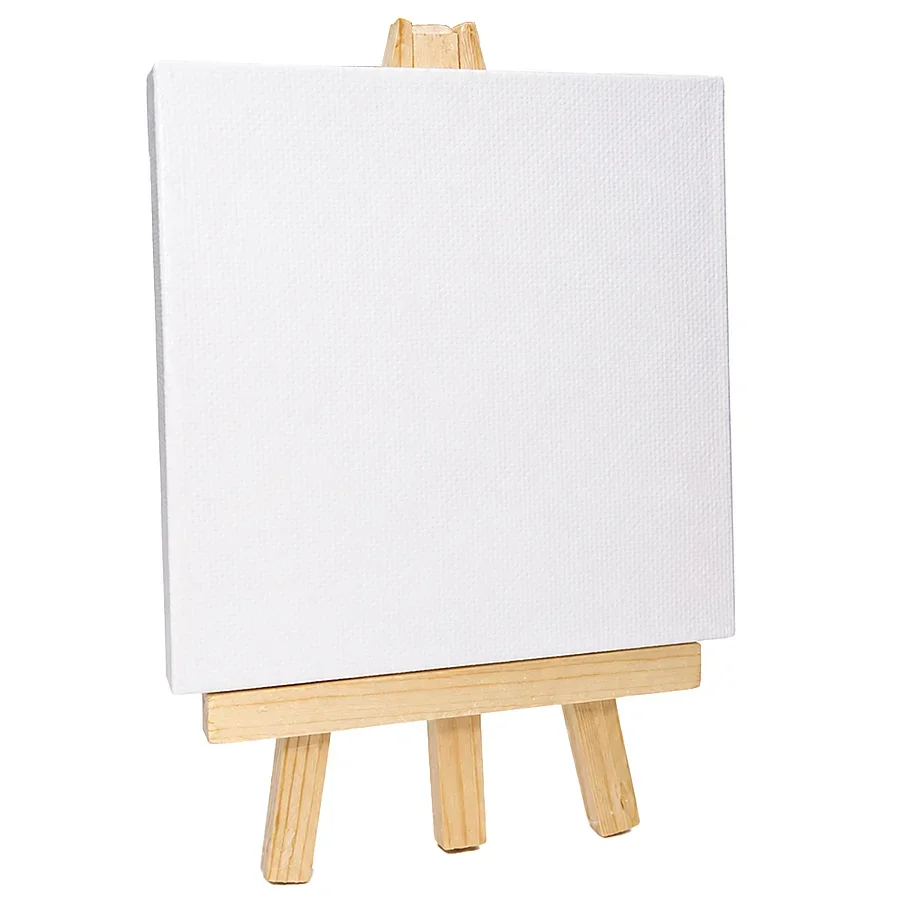 Bigpoint Mini Tuval 4x4" (10cm x 10cm) + Şovale