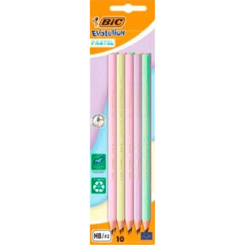 Bic Evolutıon Pastel Hb 10 Lu Kurşun Kalem 518978