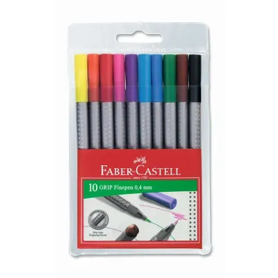 Faber Grıp Finepen 10 Lu Poşet 151610 | Kaya Kırtasiye