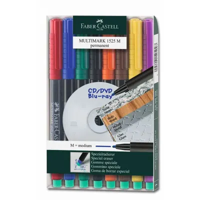 Faber (M) 8 Li Takım Permanent Kalem 152509 | Kaya Kırtasiye