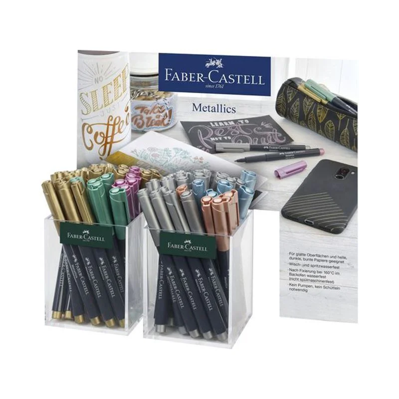 Faber Metalik Marker 60 Lı Stand 40160760