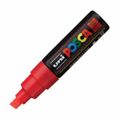 Uni-Ball Pc-8K-Posca Su Bazlı Marker Kırmızı 8,0 | Kaya Kırtasiye