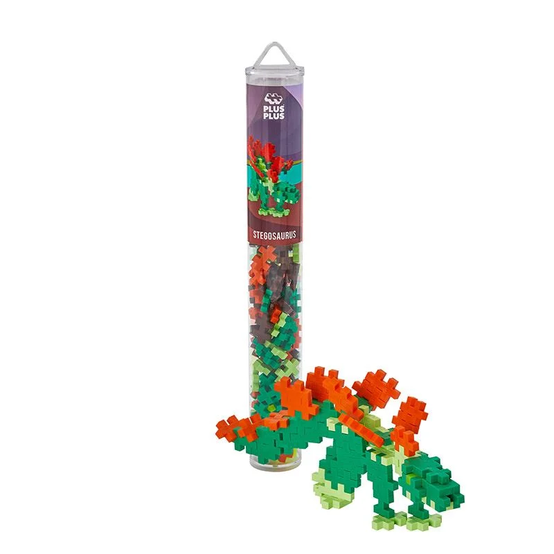 Plus-Plus Stegosaurus / 100 Pcs Tube Pp-4093