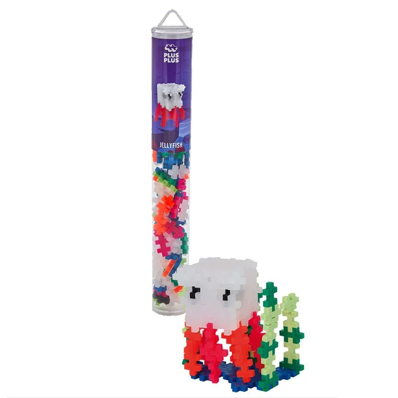 Plus-Plus Jellyfısh 100 Parça Puzzle Tüp Pp-4114