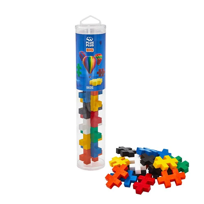 Plus-Plus Bıg Basıc 15 Parça Puzzle Tüp Pp-3224