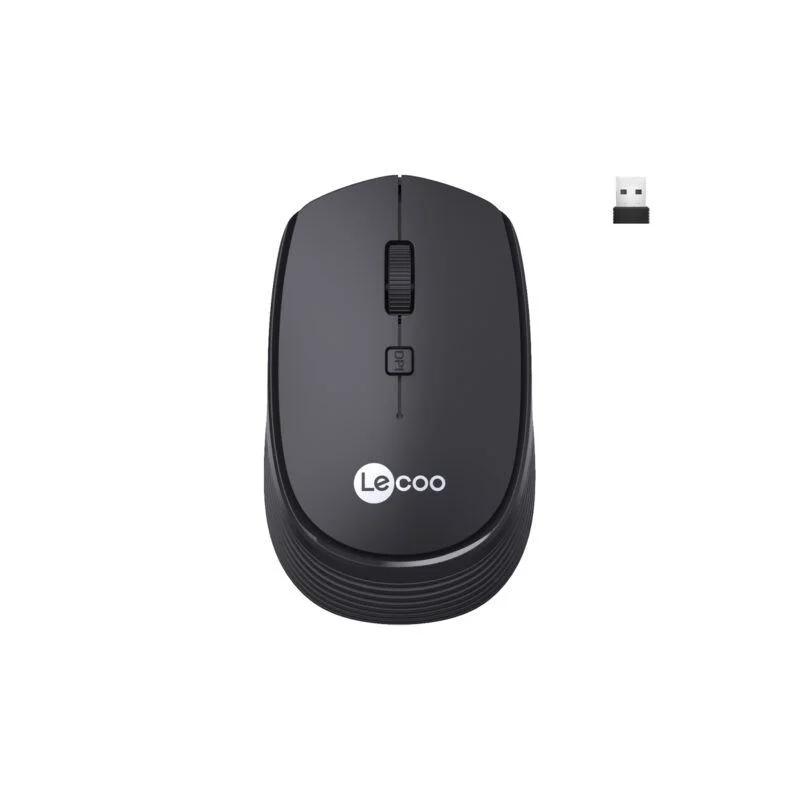 Lecoo Ws202 Siyah Usb Kablosuz Mouse
