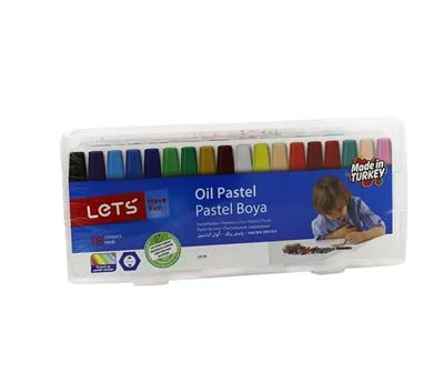 Lets 18 Renk Çantalı Pastel Boya Lk-18