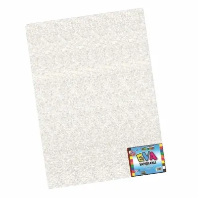 Nova Color Yapışk.Eva Simli 50X70 Beyaz Nc-596 (Adet)