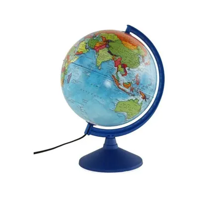 Brons Işıklı Küre 30 Cm Siyasi Br-829