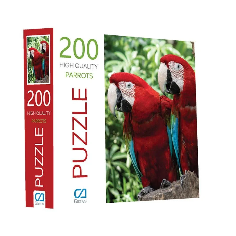 Ca Games 6023 Papağan 200 Parça  Puzzle