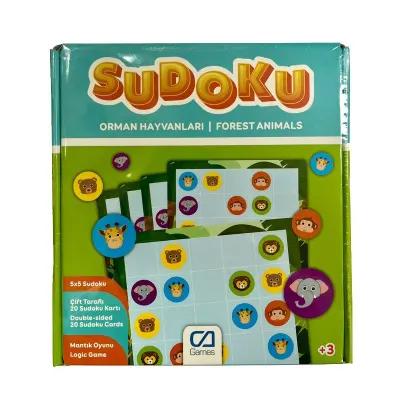 Ca Games 5266 Sudoku Orman Hayvanları