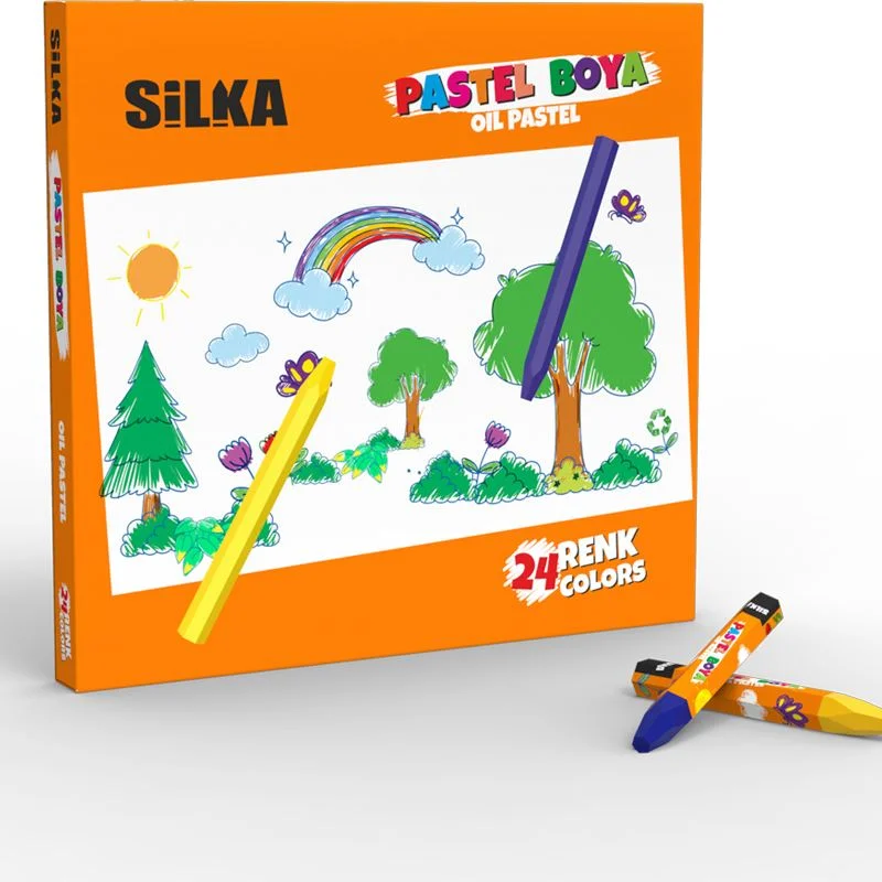 Silka 24 Renk Pastel Boya Art.1105