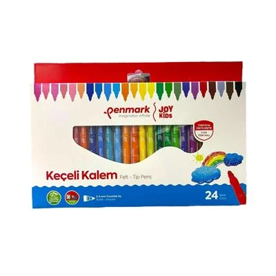 Penmark 12 Renk Süper Yıkanabilir Keçeli Kalem 705-24