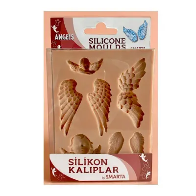 Smarta Silikon Hamur Kalıbı Melekler Sk1013013