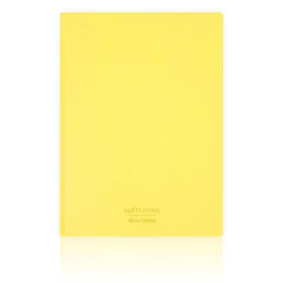 Vj 124-1005 Softtons Esnek Kapak Defter A6 80 Gr. Krem 96 Yp. Çizgili Sarı