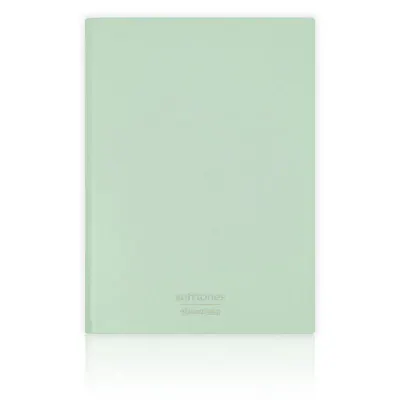 Vj 124-1019 Softtons Esnek Kapak Defter B5 80 Gr. Krem 128 Yp. Çizgili Yeşil