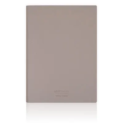 Vj 124-1024 Softtons Esnek Kapak Defter B5 80 Gr. Krem 128 Yp. Çizgili Kahverengi