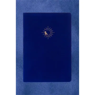 Vj 124-1643 Bujo Defter Süet 96 Yaprak 160 Gr. Beyaz Kağıt Cepli Çizgili Mavi