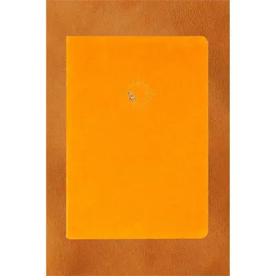 Vj 124-1645 Bujo Defter Süet 96 Yaprak 160 Gr. Beyaz Kağıt Cepli Çizgili Turuncu