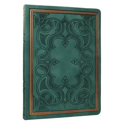 Vj 124-1665 Vintage Old Book Defter 14X20 Cm. 80Gr. 160 Yaprak Çizgili