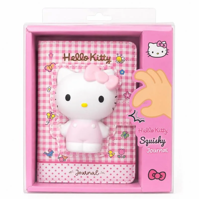 Vj Hello Kitty Squishy A6 Günlük Kutulu 525-2224