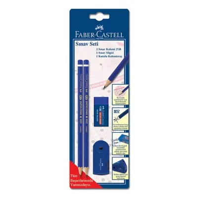 Faber 8003 Set 2 Kalem+1 Silgi+1 K.Traş 003000