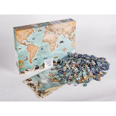 Gürbüz 12103 Antik Dünya Puzzle 1000 Parça