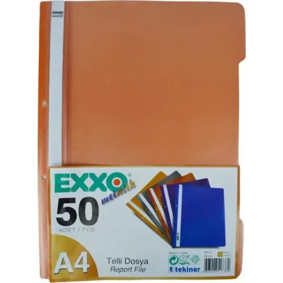 Exxo Metalik Telli Dosya 50 Li Bronz Ttm110