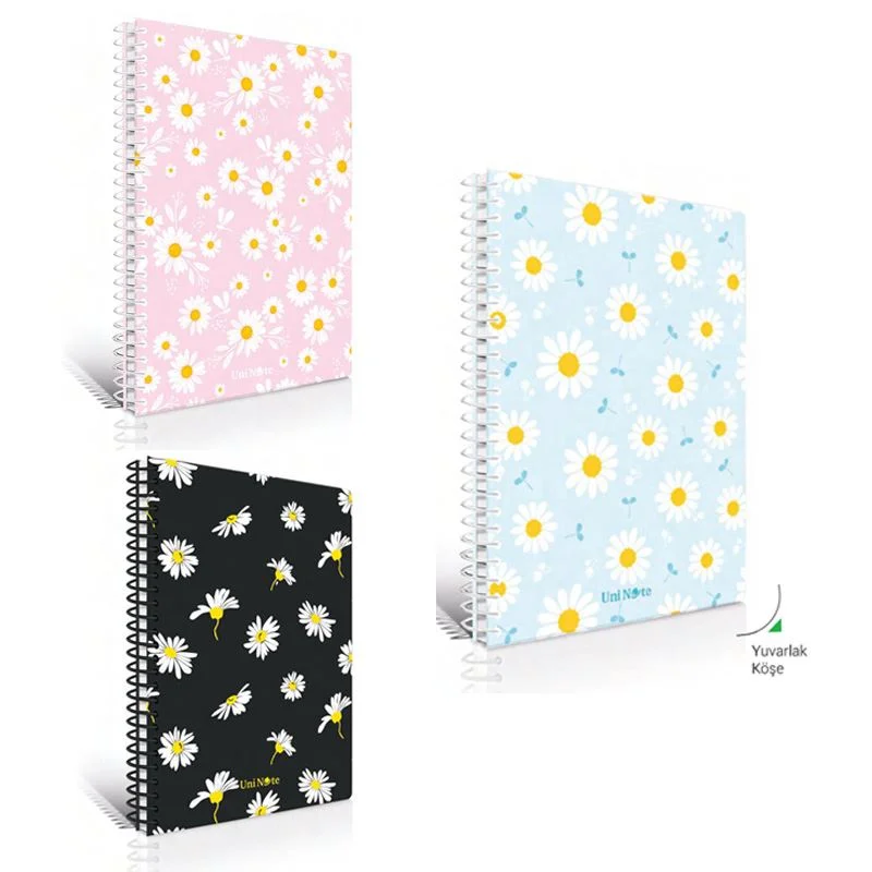Çınar Papatya 17X24 100 Yp Kareli Sert Kapak Defter 55235