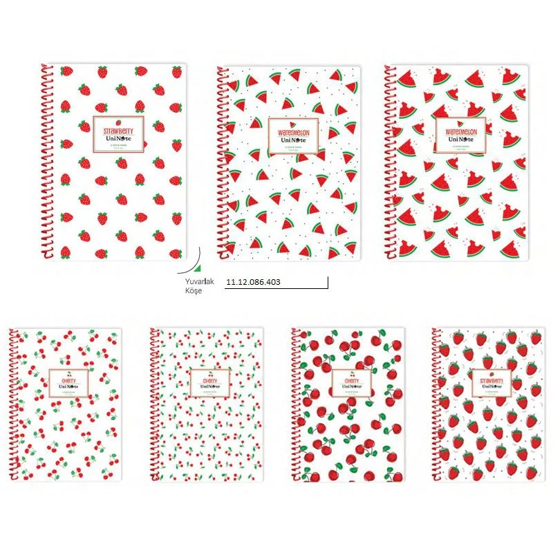 Çınar Summer Mood A4 96 Yp Kareli Pp Kpk Spr Defter 71561