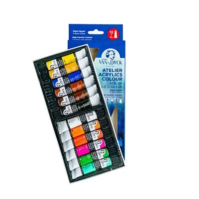 Vandyck Atelıer 12 Renk Akrilik Boya Vd-384400