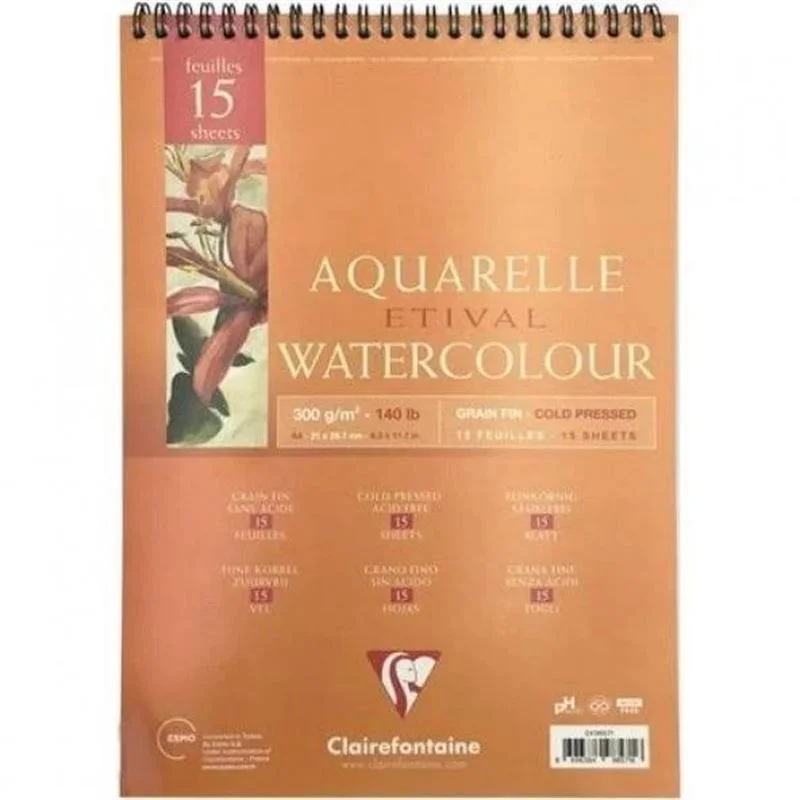 Clairefontaine Etival Ek98571 A4 300 Gr 15 Yp.