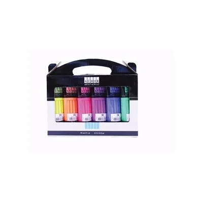 Südor 6 Renk Akrilik Boya Neon 75 Ml Ma075-X6-4