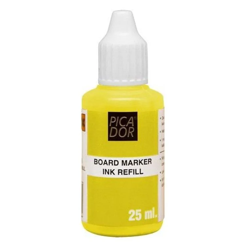 Picador Fosforlu Kalem Mürekkebi Sarı 25 Ml.