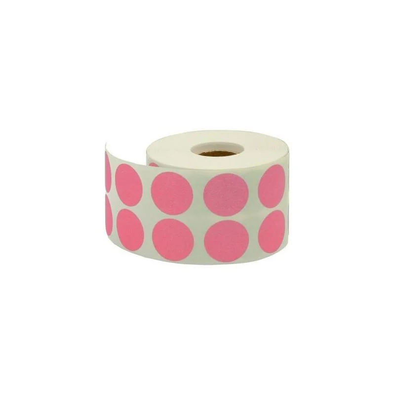 Tanex 25 Mm Nokta Etiket Pembe 2500 Lü