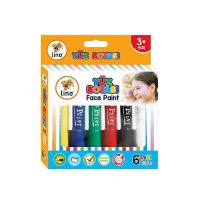 Lıno Ln-906 10 Renk Yüz Boyası Yıkanabilir