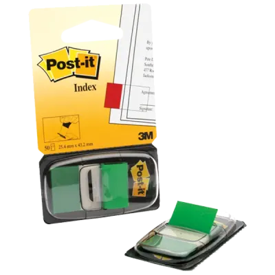 Post-it İndeks 50 Lİ Yeşil 680-3