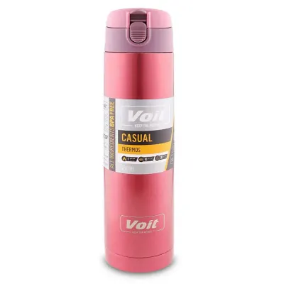 Voıt Matara Casual Thermos/pembe/450ml 1VTAKTM21045/042-450ML
