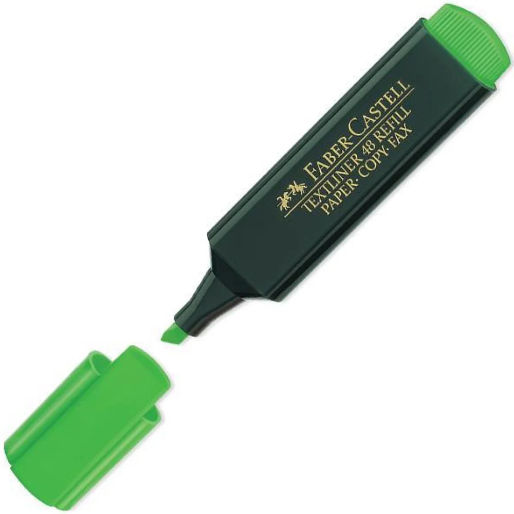 Faber-Castell Fosforlu Kalem Yeşil 15 48 63