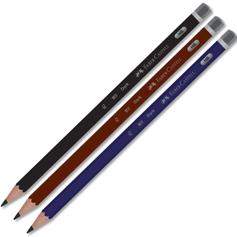 Faber-Castell Kurşun Kalem Mercanlı Dark HB Bandrol 5244 000078