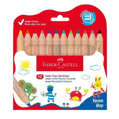 Faber-Castell L.Creatives Jumbo Yb 12 Renk 5244000079000