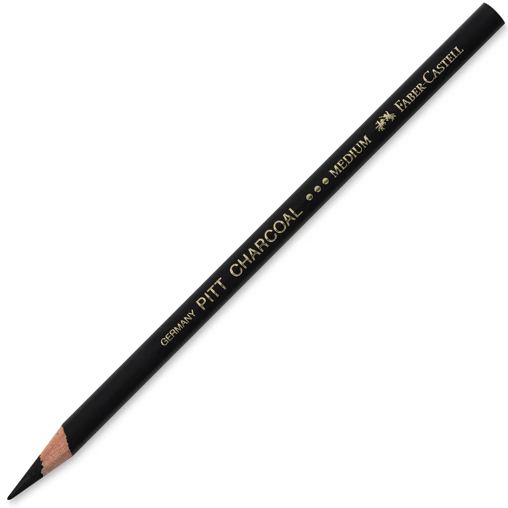 Faber-Castell Pitt M.chrome Nat. Kömür Kalem Siyah Or.Sert