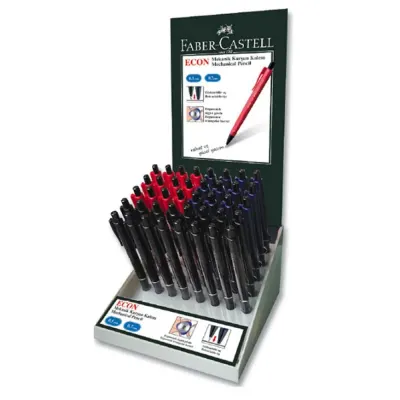 Faber-Castell Versatil Kalem Econ Koyu Renkler 100 Lü Karışık