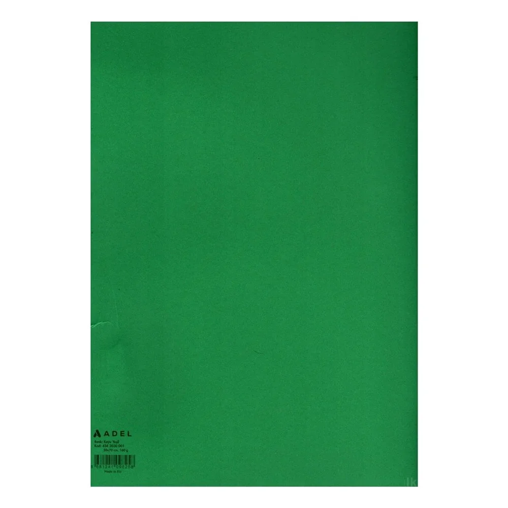 Adel Fon Kartonu Yeşil 50x70 100 Lü Yl