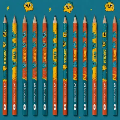Faber-Castell Kurşun Kalem Pixel Beasts 2B