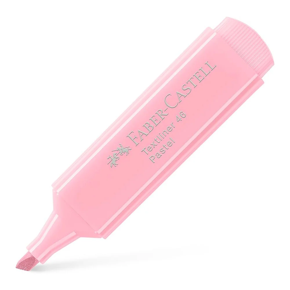 Faber-Castell Fosforlu Kalem 46 Pastel Açık Pembe 5030154692000