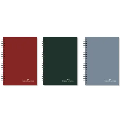 Faber-Castell Defter Pp Koyu Renkler 80 Yp. Çizgili