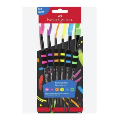 Faber Fırça Bls. Soft Touch Set 6X 5600481622000