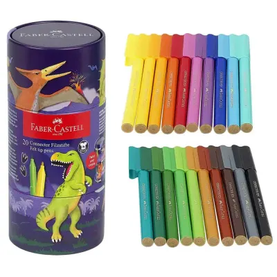 Faber Keçeli Kalem Dino Connector 2024 5062155546000